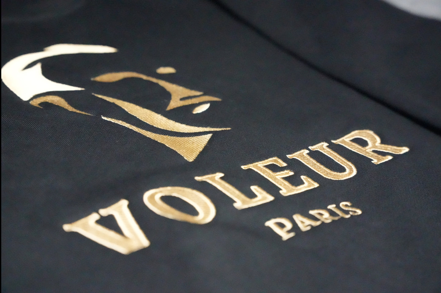 VOLEUR Paris Complet Logo Embroidered Sweatshirt